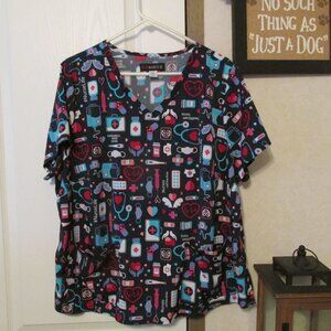 Koi Basics Scrub Top